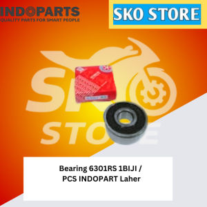 Bearing 6301RS 1BIJI / PCS INDOPART Laher Original Murah