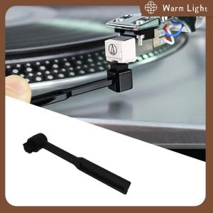 Warm Light Turntable Stylus Brush For Vinyl Record Player Turntable Phonograph Anti-static Needle Brush Phono Needle Cleaner
