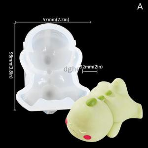 [COD] dgheg Lying Dragon Kitty Milk Pudding Silicone Mold Custard Mold Cute Cartoon Jelly Cake Cake Mold Cake Decoration Baking Bakery Tool