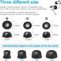 Bộ nút tai Foam bọt biển Airpods Pro Gen 1 - Gen 2 New Bee 6 đôi S - M - L - Chính hãng phân phối. 