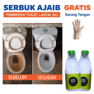 VIRAL DI TIKTOK !! - Serbuk Ajaib Pembersih Kamar Mandi / Serbuk Penghilang Kerak WC / Bubuk Ajaib Pembersih Toilet WC / Pembersih Wajan Teplon Toren Westafel / Cairan Pembersih Kloset [BISA COD]