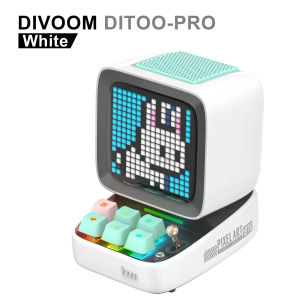 Divoom Digio-Pro R Pixel Art Bluetooth Portable Speaker Alarm Clock DIY LED Display Board Cute Gift Home Light Decoration