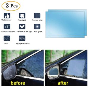 2 pcs Anti Fog Sticker Kaca Mobil Kotak Anti Air 175x200mm Antifog Embun Besar