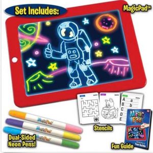 Drawing Board Kids Magic 3D Pad Hand-painted Plate Colorful Luminous Electronic Writing Boards Graffiti Painting