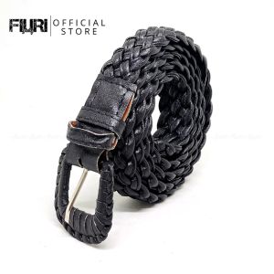 FIURI - SABUK RAJUT KREM IKAT PINGGANG WANITA MODEL ANYAM - SABUK KULIAH KERJA PEREMPUAN - SABUK CEWEK FASHION KOREA TRENDY MURAH PROMO DISKON - SABUK KELABANG