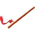 Musical Musical Music Six-hole Yuping Bamboo Flute Flute Flute Flute Flute Flute Music Kit Female Students Knot Refined Copper. 