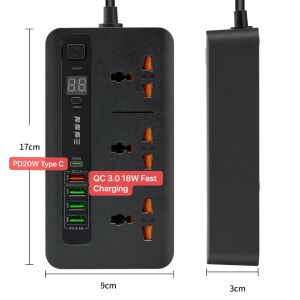 BKL-04  Stop Kontak PD Fast Charger di Lengkapi Timer dan Usb Type C Qualcomm Port International