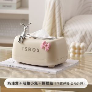 Hộp đựng giấy ăn sang trọng để bàn dạng rút cao cấp hiện đại phong cách bắc âu Hộp khăn giấy tiện lợi cao cấp Hộ Gia Đình Trang Trí Bàn Cà Phê Sáng Tạo Hộp Giấy