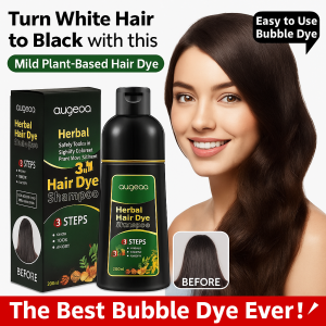 Color Dye Conditioning Kit Natural Botanical Scalp Care Hair NonStick Shampoo Covering Gray Hair