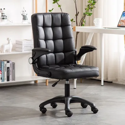 ⭐LOW PRICE⭐ GDeal Leather And Fabric Ergonomic Comfortable Backrest Stylish Office And Gaming Chair With Adjustable Handrest
