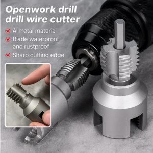 Electric drill opener precision ide and outside the drill bit tools