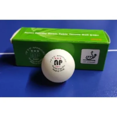 AP 40+ 3-Star 3s 40+mm White Table Tennis Balls Plastic Seamed Training Ball Bola Ping Pong