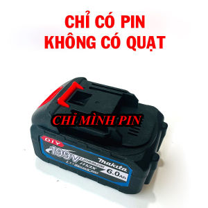 XẢ KHO - Quạt Chạy Pin 8 Inch - Quạt Tích Điện lồng sắt dùng chân pin phổ thông Makita siêu khỏe pin lên tới 6 đến 8 giờ