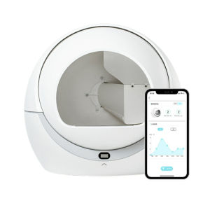 Petree Self Cleaning Cat Toilet Enclosed Pet Tray Cat Litter Box Automatic Smart APP Remote Cat Sand Box
