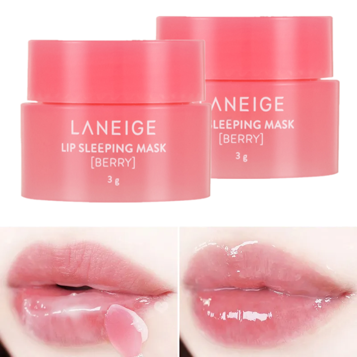 Laneige Lip Sleeping Mask Strawberry Jelly Sleep Lip Mask 3g ...