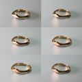Alphabet Flannel Signet Ring. 
