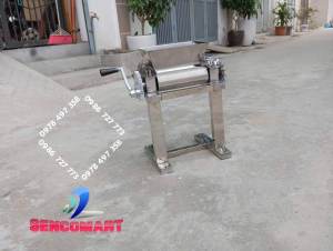 Máy cán xơ mướp quay tay 2025