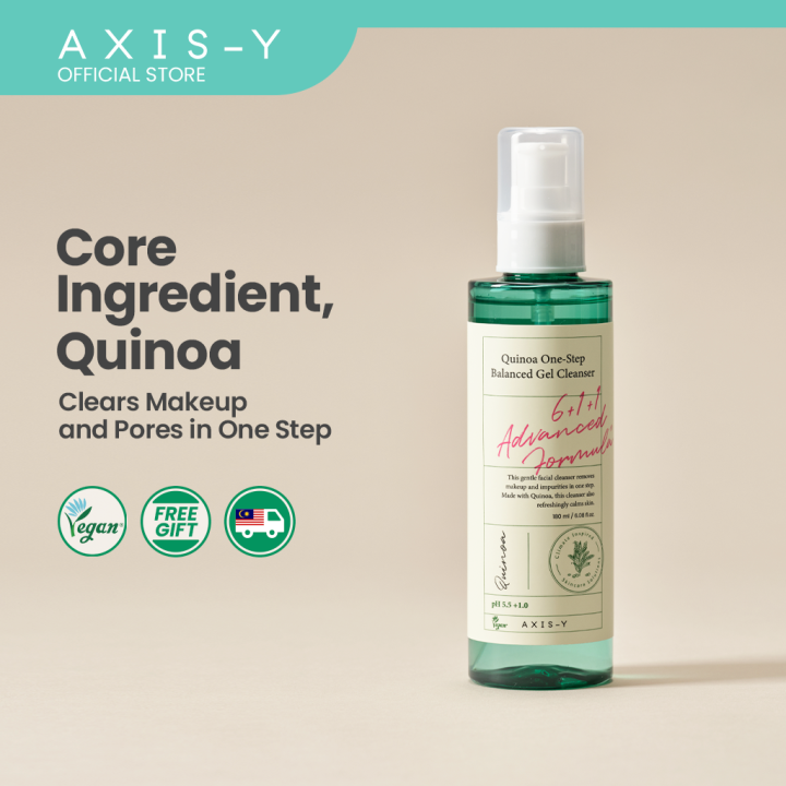 AXIS-Y Quinoa One-Step Balanced Gel Cleanser 180ML