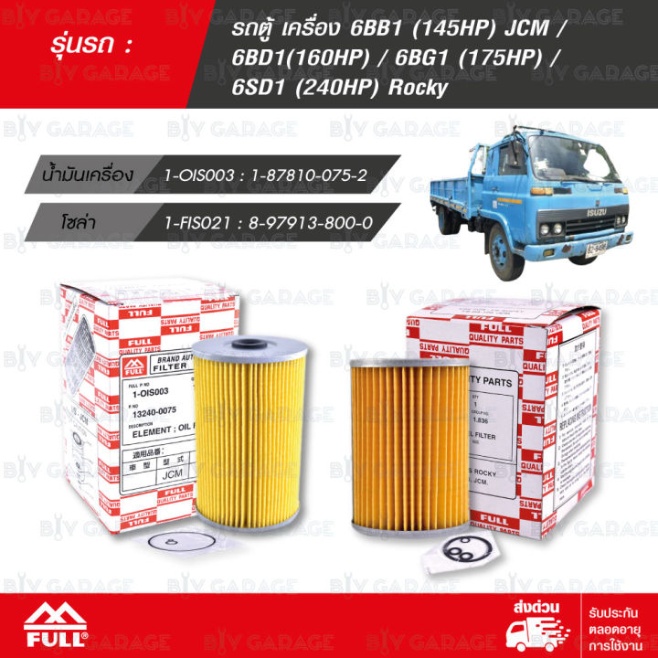 FULL ชุดกรองน้ำมันเครื่อง และ น้ำมันเชื้อเพลิง โซล่า ใช้สำหรับ รถตู้ ...