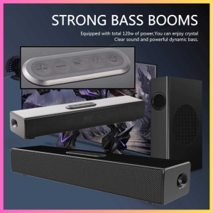 TERLARIS PENGIRIMAN CEPAT COD KLW Soundbar Bluetooth Active Speaker Stereo Bass Subwoofer 80W/SOUNDBAR super bass untuk tv bluetotth super bass multifungsi serbaguna canggih murah/speaker bluetooth tv hp bass karaoke aktif suara bagus