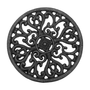 Decorative Antique Finish Kitchen Stand Not Slip Rubber Feet Secures Position Heatproof Plan For Modern Rural Home Deck