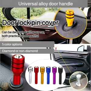 Door Lift Switch Aluminum Alloy Colorful Focus on Exterior Beautification Personalized Decoration