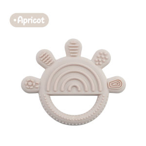 Aikoky Baby Teether Silicone Teeth Biting Prevent Finger Sucking Teether Baby Teether Silicon BPA FREE Titer For Baby