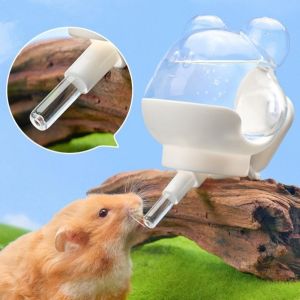 STARRY Prevent Dripping Hamster ic Kettle ic Rack Automatic Pet Water Dispenser Practical 220ml Vacuum Water Feeder Small Animal