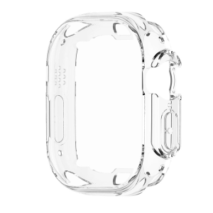 Silicone Soft Case For Apple Watch Ultra 3 2 49mm iWatch Series 11 10 9 8 7 6 5 4 SE3 46mm 40mm 44mm 45mm 41mm 38mm 42mm TPU All inclusive Transparent Screen Protector Cases Cover