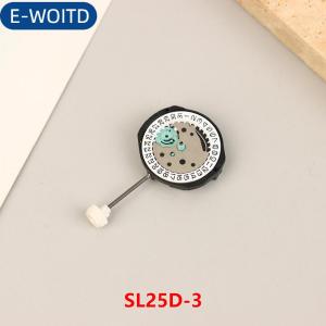 E-WOITD Máy Sl25 Trung Quốc Sunon Sl25-3 Máy thạch anh Đồng hồ hiển thị ngày tháng Phụ tùng đồng hồ đeo tay Giá rẻ Thay thế Năm 2015 Máy