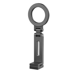 Airplane Phone Holder with 360 Degree Rotation Magnetic Phone Mount Adjustable Foldable Cell Phone Stand for Flying