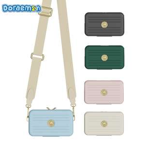 100% Authentic Doraemon Storage Bag with zipper Waterproof Crossbody Handbag Waterproof with Shoulder Strap Birthday Gifts Christmas Gift RPC3195