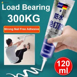 Nail Free Adhesive Super Glue Waterproof Sealant DIY Household Strong Glue All Purpose Glue 120ml
