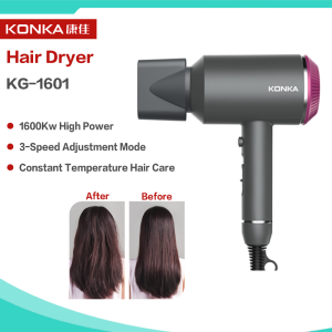 KONKA Anion Hair Dryer Negative Ion Hair Care Quick Dry Home Portable Hairdryer Diffuser Constant Temperature Hair Dryer KG-1601