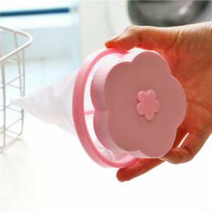 Multifunction Laundry Mesh Washing Machine Filter Mesh Removal Hair Paper Net Lint Cleaning Mesh Bag