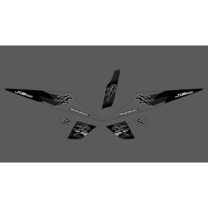 Striping Transparan Beat Karbu Beat Old 2008-2012 Motif JDM Hayabusa Viral Bahan Maxdecal - SBK-UV - GSI