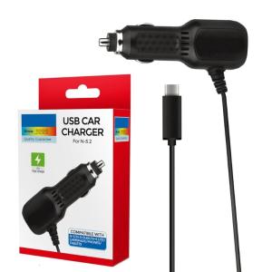 Xách tay USB C dây sạc cho NS2/OLED cao Speed Car Bộ chuyển đổi sạc Type-C Bộ chuyển đổi sạc cáp cho Bộ chuyển đổi Đen