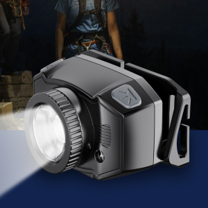 Đèn pha led đội đầu Headlight đèn pin chạy bộ leo núi câu cá ánh sáng mạnh gọn nhẹ có thể sạc