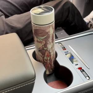 Car Cup Holder Limiter Fixing Clip Self-adhesive Universal Auto Water Cup Slot Limit Pad Car Bottle Console Slot Slip Limiter