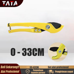 TATA Gunting Pemotong Pipa PVC 42mm-33mm Pipe Tubing Cutter PVC Cutter Gunting Tang Pipa Untuk Cut PPR/PVC/PE/Rubber Hose