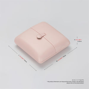 Oirlv Wedding Ring Box Necklace Bracelet Earrings Storage Jewelry Organizer Box Leather Pendant Bangle Wrapping Packing Case H152