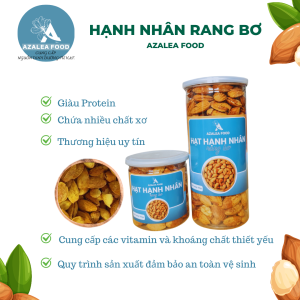 Hạnh nhân rang bơ Azalea Food 500g Thực phẩm H.Đ