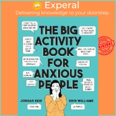 The Big Activity Book for Anxious People by Jordan Reid (US edition paperback)