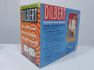 Dilbert Electronic Candy Dispenser MnM Vintage 1998 Action Figure Collectible Toy