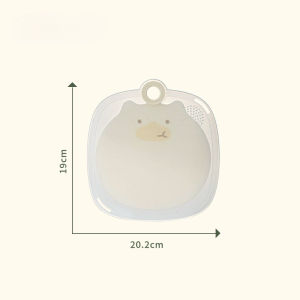 Turtle Plastic Cutting Board Antibacterial Anti-Mold Edge Non-Scratch Kitchen Chopping Board