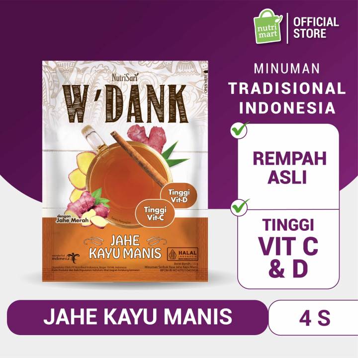 W'Dank Jahe Kayu Manis 4 Sch