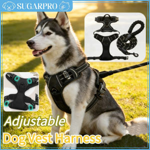 Medium Large Dog Harness Adjustable Pet Vest Leash Anti Burst Y-Shape Dog Harness Rope For Labrador