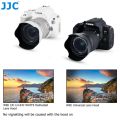 JJC Lens Hood Shade Replace EW-63C for Canon RF 24-50mm f/4.5-6.3 IS STM Lens, EF-S 18-55mm f/3.5-5.6 IS STM Lens & EF-S 18-55mm f/4-5.6 IS STM Lens on Canon EOS R50 V R8 R10 R7 R50 V 90D 80D 77D. 