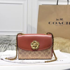 Coach Womens sling bag classic retro shoulder bag Joker handbag C0829 C2462 34256 30592 29389