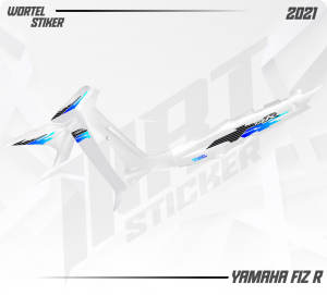 Striping Fiz R - Stiker Transparan Fiz R Carbon (Sudah Terpotong)